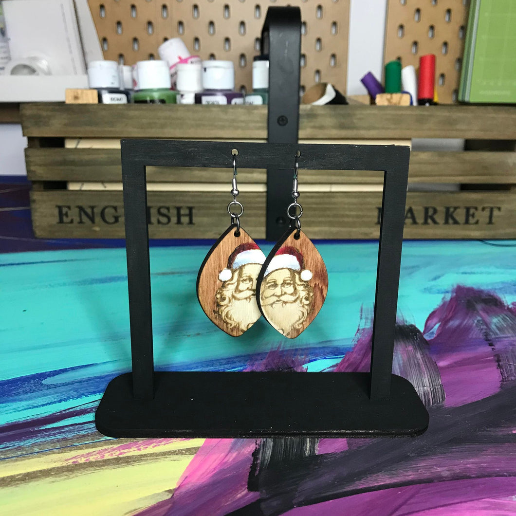 Boucle d’oreille Père-Noël