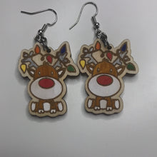 Charger l&#39;image dans la galerie, Boucle d’oreille renne
