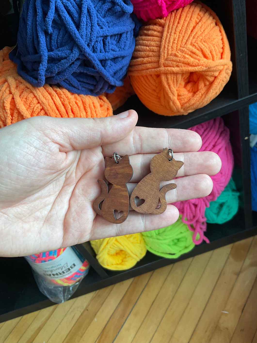 Boucles d’oreilles Chat